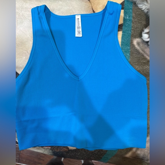 Athleta Crop Ribbed Tank - Picture 2 of 2